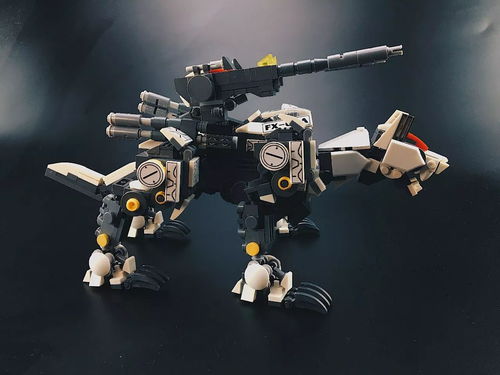 鳥叔原創作品 索斯機械獸系列之機動奔狼